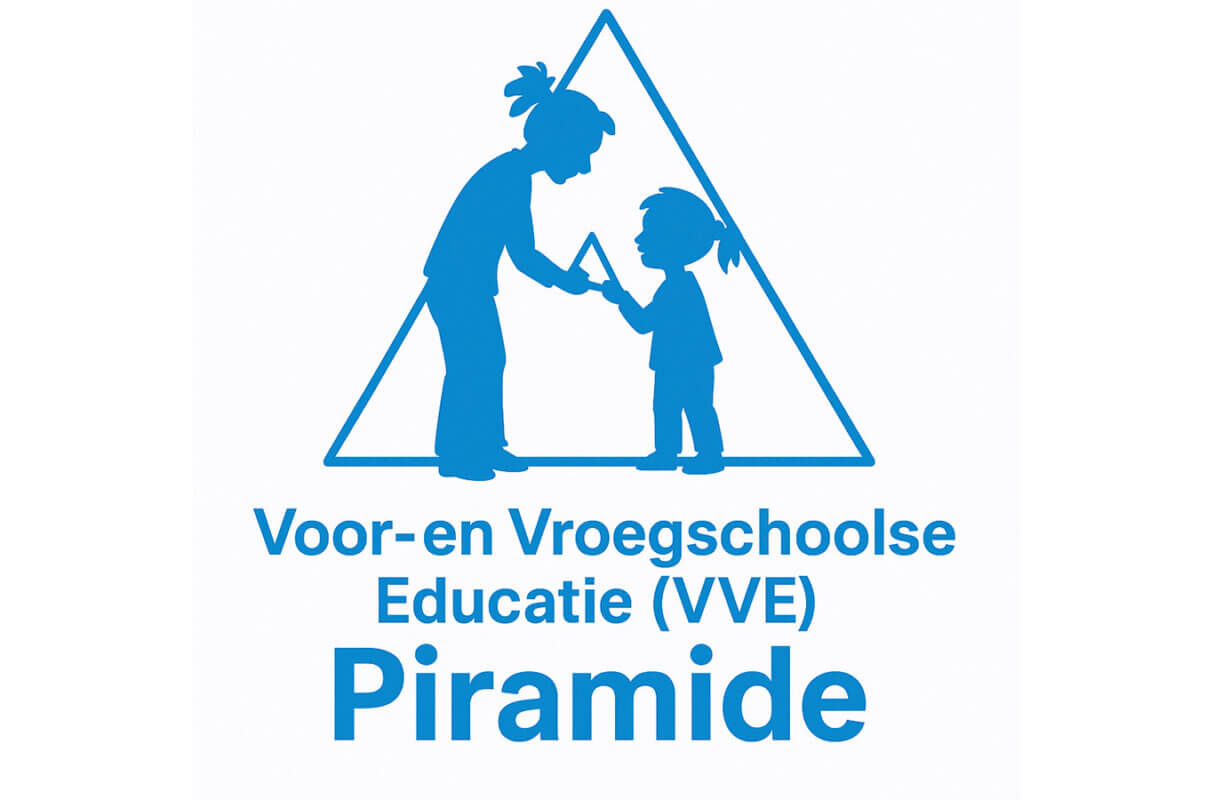 Logo Voor- en Vroegschoolse Educatie (VVE) Piramide